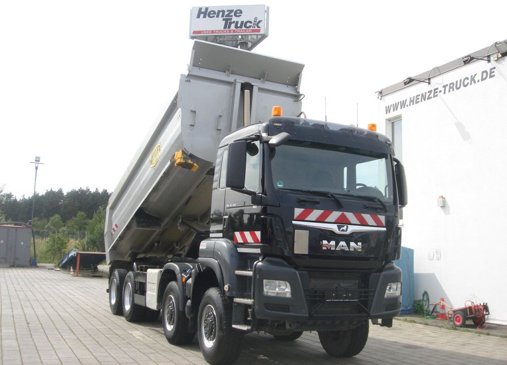 MAN TG-S 35.460 8x6 4 Achs Muldenkipper Meiller 18m³ - شاحنة نقل المخلفات: صورة 1 MAN TG-S 35.460 8x6 4 Achs Muldenkipper Meiller 18m³ - شاحنة نقل المخلفات: صورة 1