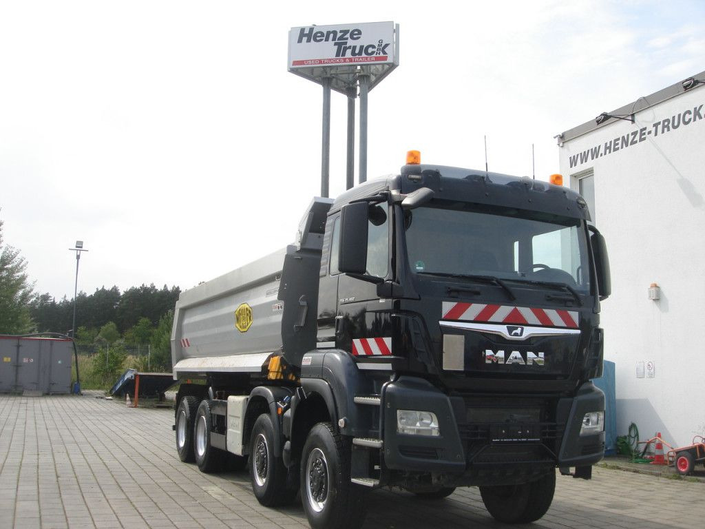 MAN TG-S 35.460 8x6 4 Achs Muldenkipper Meiller 18m³ - شاحنة قلاب: صورة 2 MAN TG-S 35.460 8x6 4 Achs Muldenkipper Meiller 18m³ - شاحنة قلاب: صورة 2