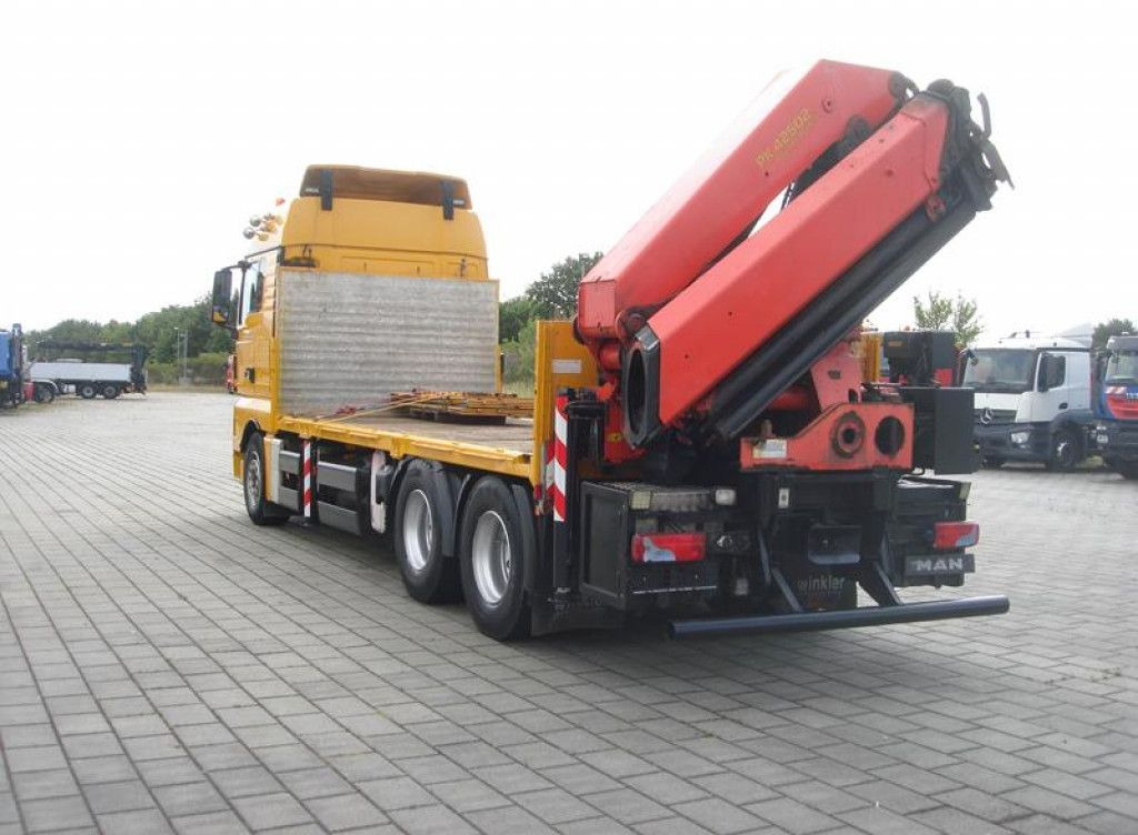 MAN TG-X 26.440 6x4 BL Pritsche Heckkran Palf. PK 42 - شاحنات مسطحة, شاحنة كرين: صورة 3 MAN TG-X 26.440 6x4 BL Pritsche Heckkran Palf. PK 42 - شاحنات مسطحة, شاحنة كرين: صورة 3