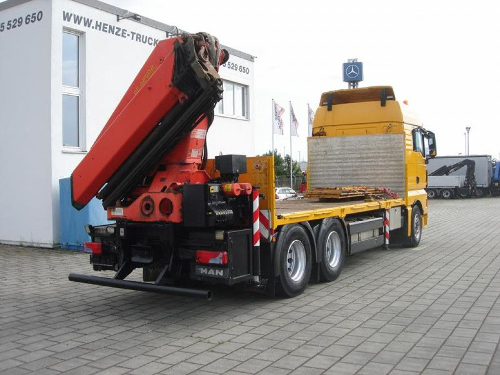 MAN TG-X 26.440 6x4 BL Pritsche Heckkran Palf. PK 42 - شاحنة كرين: صورة 4 MAN TG-X 26.440 6x4 BL Pritsche Heckkran Palf. PK 42 - شاحنة كرين: صورة 4