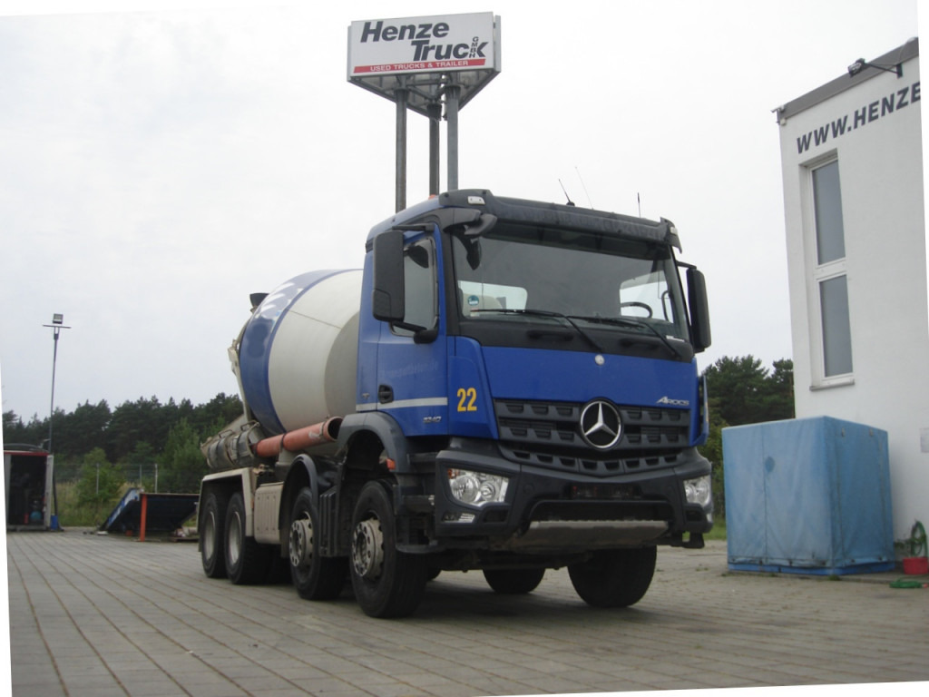 MERCEDES-BENZ Arocs 3240 B Betonmischer Stetter - شاحنة: صورة 1 MERCEDES-BENZ Arocs 3240 B Betonmischer Stetter - شاحنة: صورة 1
