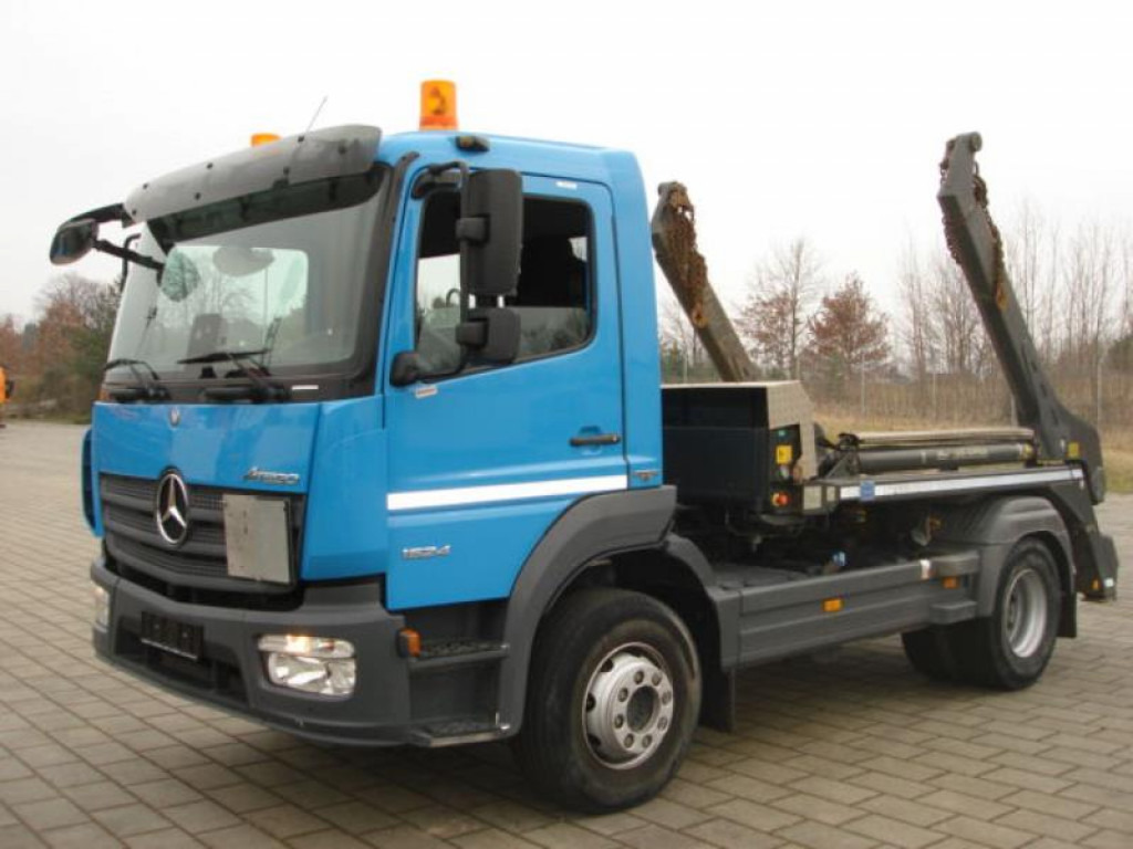 MERCEDES-BENZ Atego 1524 K Absetzkipper TOP +Funkfernbed. - شاحنة نقل المخلفات: صورة 1 MERCEDES-BENZ Atego 1524 K Absetzkipper TOP +Funkfernbed. - شاحنة نقل المخلفات: صورة 1