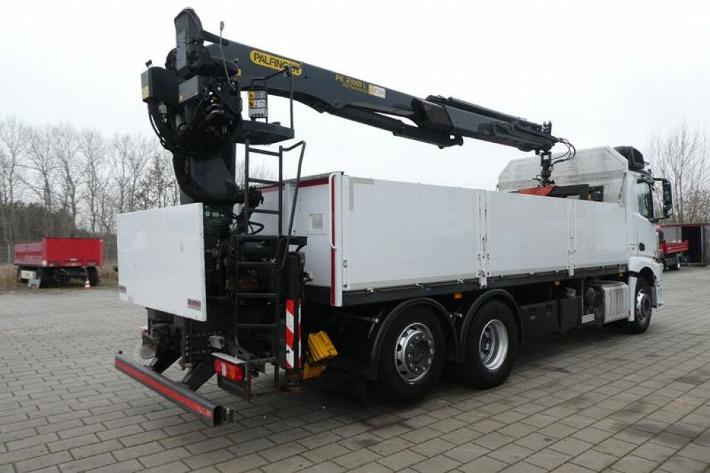 Mercedes-Benz Antos 2543 L/6x2 Pritsche Heckkran - شاحنات مسطحة, شاحنة كرين: صورة 5 Mercedes-Benz Antos 2543 L/6x2 Pritsche Heckkran - شاحنات مسطحة, شاحنة كرين: صورة 5