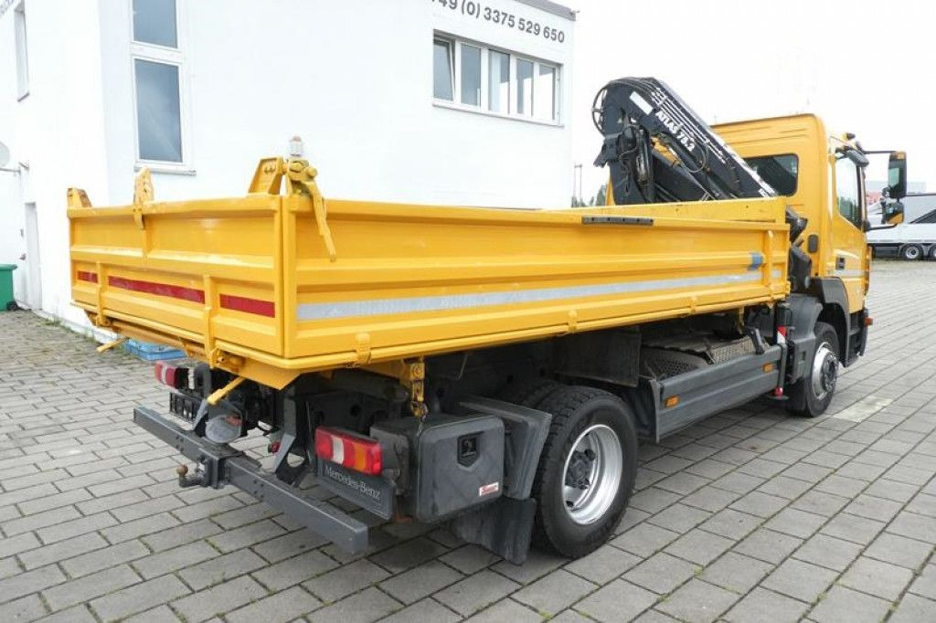 Mercedes-Benz Atego 1224 K 2-Achs Kipper Kran 2x Hdr Ausschub - شاحنة قلاب, شاحنة كرين: صورة 5 Mercedes-Benz Atego 1224 K 2-Achs Kipper Kran 2x Hdr Ausschub - شاحنة قلاب, شاحنة كرين: صورة 5