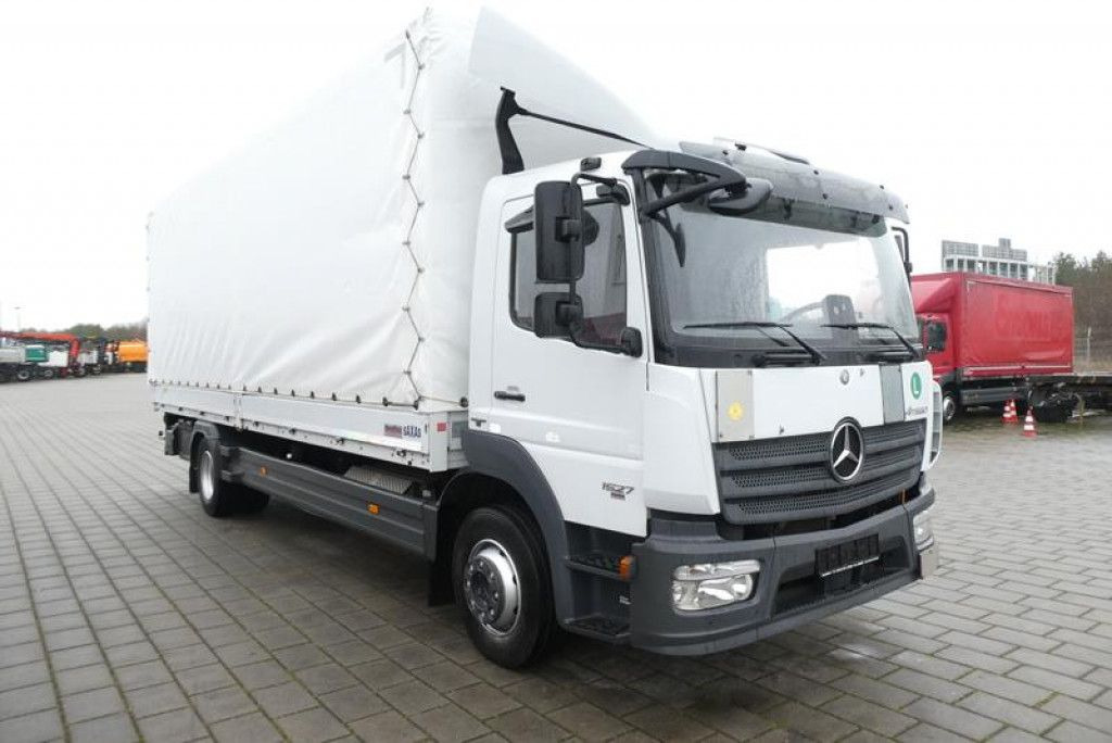 Mercedes-Benz Atego 1527 L Pritsche LBW - شاحنات مسطحة: صورة 1 Mercedes-Benz Atego 1527 L Pritsche LBW - شاحنات مسطحة: صورة 1