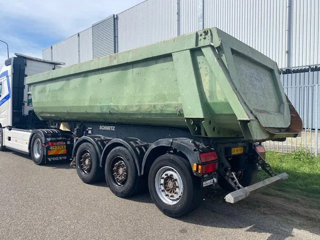 Schmitz Cargobull stalen kipper, 28 cub ,3 asser SKI 24 7.2 - قلابة نصف مقطورة نصف مقطورة قلابة: صورة 2 Schmitz Cargobull stalen kipper, 28 cub ,3 asser SKI 24 7.2 - قلابة نصف مقطورة نصف مقطورة قلابة: صورة 2