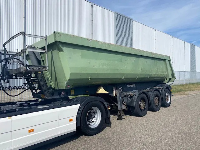 Schmitz Cargobull stalen kipper, 28 cub ,3 asser SKI 24 7.2 - قلابة نصف مقطورة نصف مقطورة قلابة: صورة 1 Schmitz Cargobull stalen kipper, 28 cub ,3 asser SKI 24 7.2 - قلابة نصف مقطورة نصف مقطورة قلابة: صورة 1
