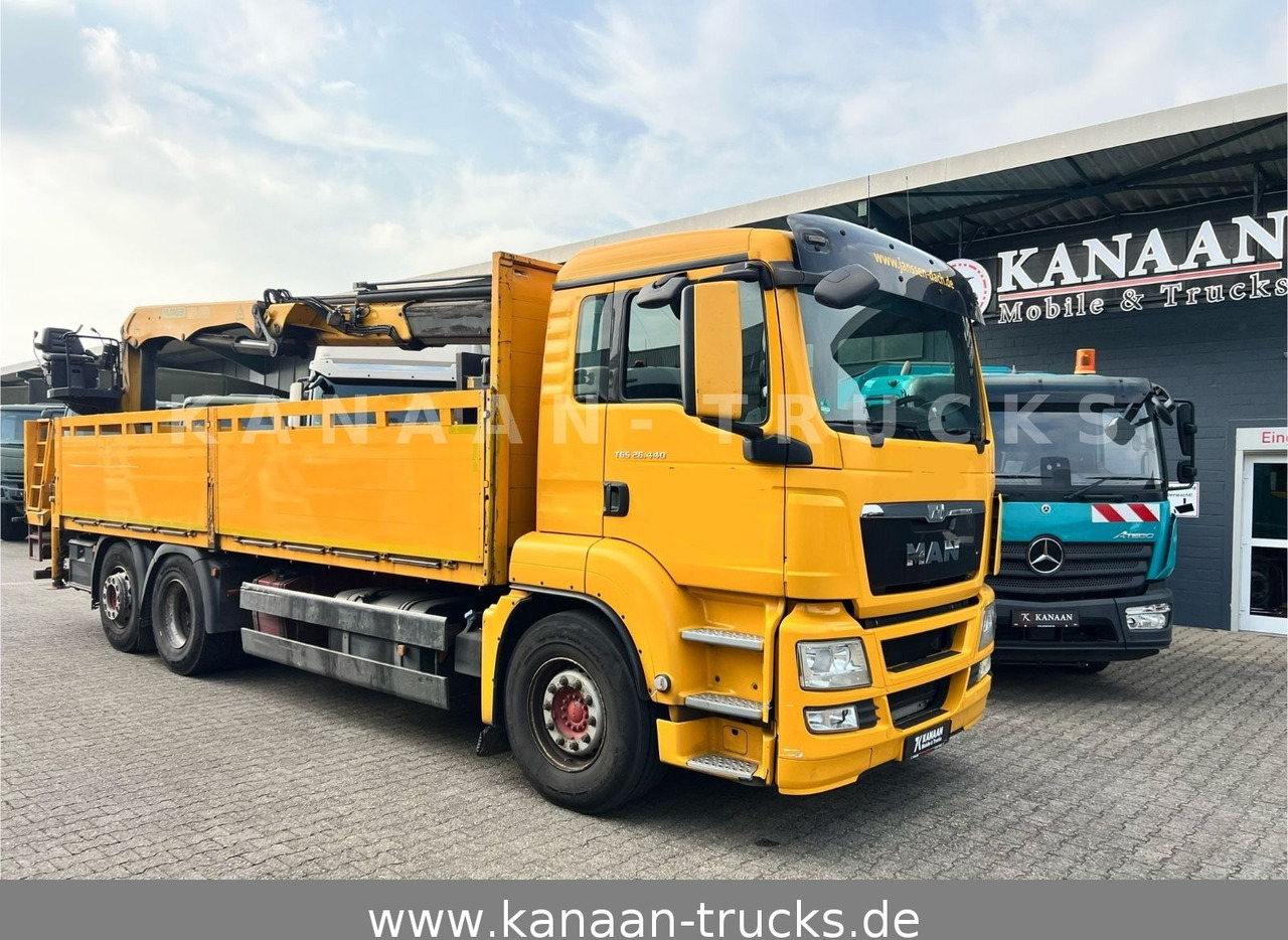 MAN 26.440 TGS Baustoff Palfinger 15001L EURO 5 - شاحنة كرين: صورة 1 MAN 26.440 TGS Baustoff Palfinger 15001L EURO 5 - شاحنة كرين: صورة 1