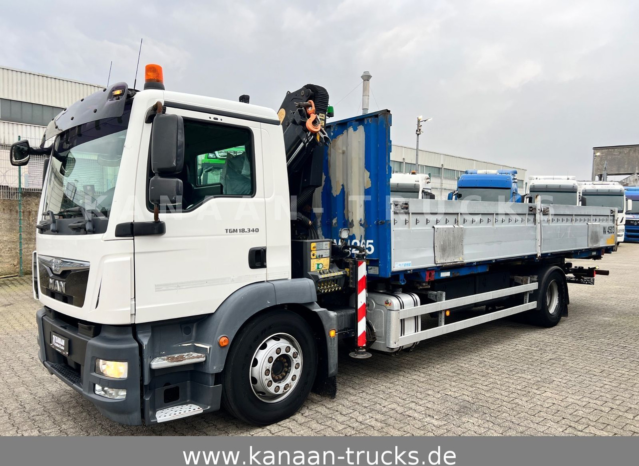 MAN TGM 18.340 LL BDF PK9002 Pritsche EURO6 - شاحنة كرين: صورة 3 MAN TGM 18.340 LL BDF PK9002 Pritsche EURO6 - شاحنة كرين: صورة 3