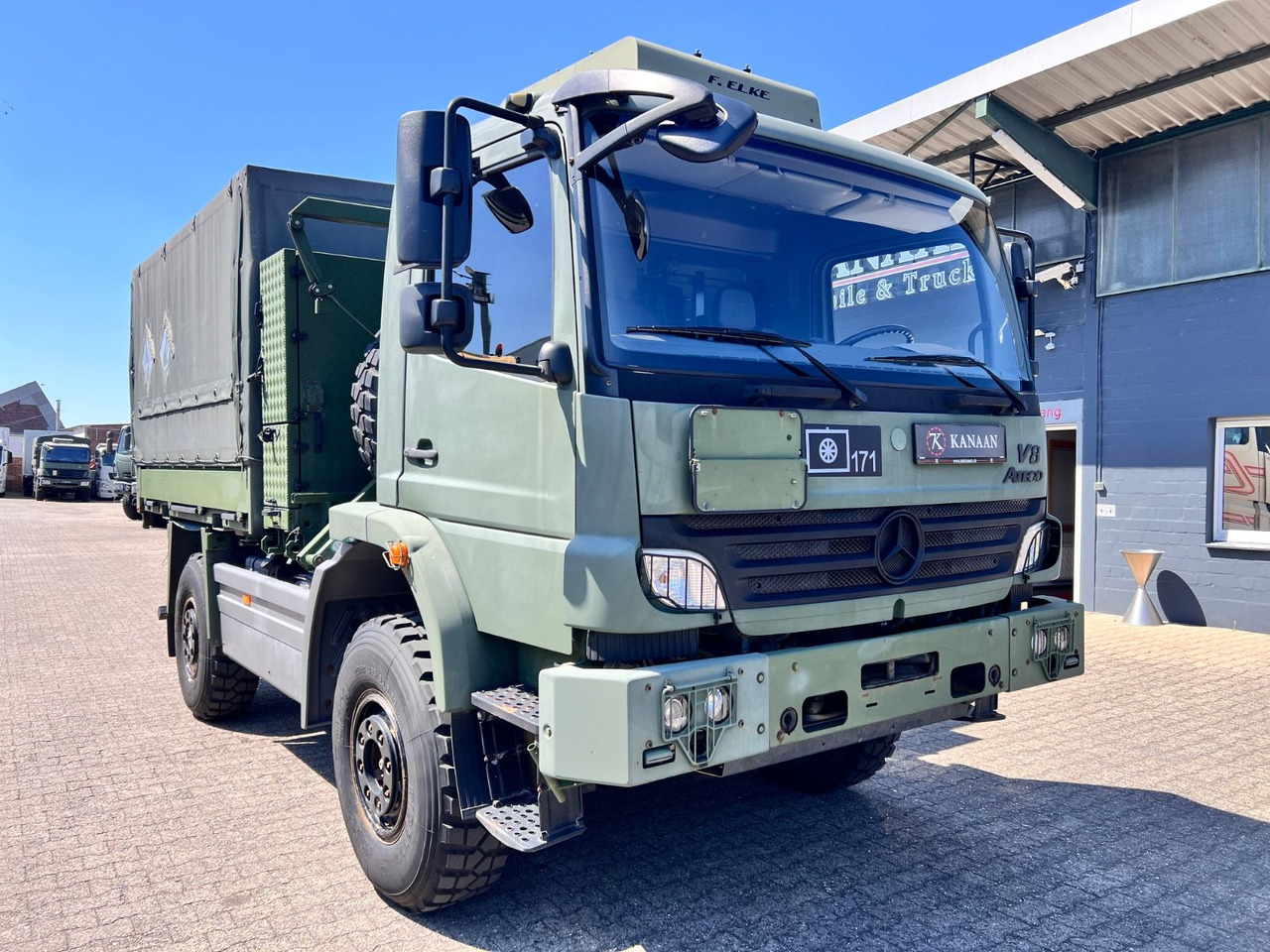 Mercedes-Benz 1018 Atego 4x4 Allrad Miltär Camper Expedition - شاحنات الحاويات / جسم علوي قابل للتغيير شاحنة: صورة 1 Mercedes-Benz 1018 Atego 4x4 Allrad Miltär Camper Expedition - شاحنات الحاويات / جسم علوي قابل للتغيير شاحنة: صورة 1