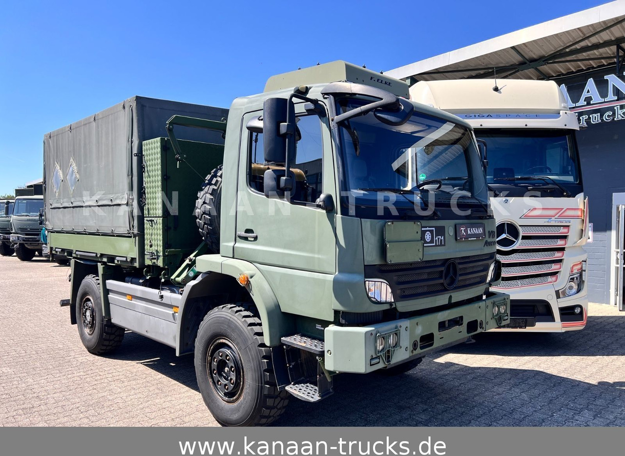 Mercedes-Benz 1018 Atego 4x4 Allrad Miltär Camper Expedition - شاحنات الحاويات / جسم علوي قابل للتغيير شاحنة: صورة 2 Mercedes-Benz 1018 Atego 4x4 Allrad Miltär Camper Expedition - شاحنات الحاويات / جسم علوي قابل للتغيير شاحنة: صورة 2