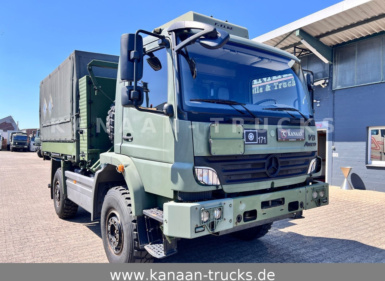 Mercedes-Benz 1018 Atego 4x4 Allrad Miltär Camper Expedition - شاحنات الحاويات / جسم علوي قابل للتغيير شاحنة: صورة 1 Mercedes-Benz 1018 Atego 4x4 Allrad Miltär Camper Expedition - شاحنات الحاويات / جسم علوي قابل للتغيير شاحنة: صورة 1