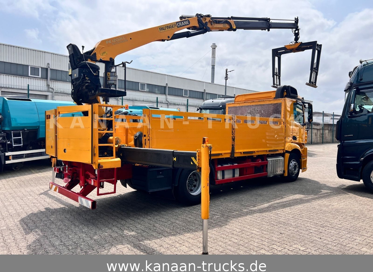 Mercedes-Benz 1845 Antos 4x2 Baustoffkran Palfinger 21001L - شاحنة كرين: صورة 5 Mercedes-Benz 1845 Antos 4x2 Baustoffkran Palfinger 21001L - شاحنة كرين: صورة 5