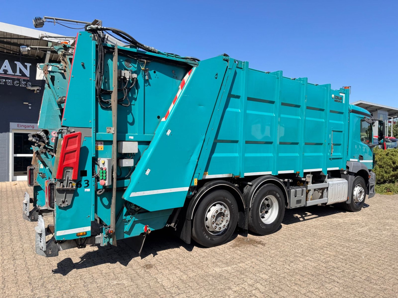 Mercedes-Benz 2533 Antos Müllwagen Zöller ATM bei 90Tkm - شاحنة النفايات: صورة 3 Mercedes-Benz 2533 Antos Müllwagen Zöller ATM bei 90Tkm - شاحنة النفايات: صورة 3