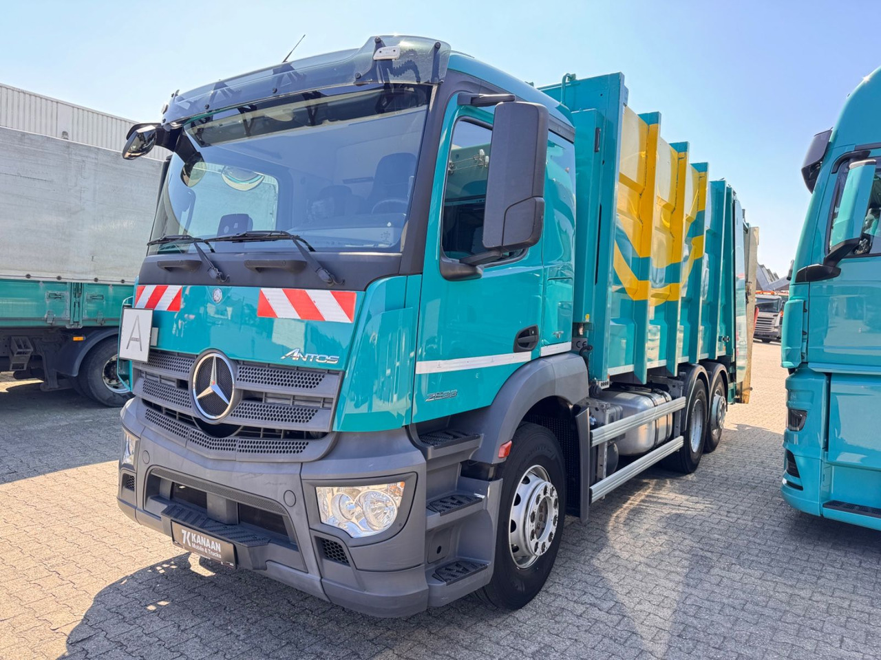 Mercedes-Benz 2533 Antos Müllwagen Zöller ATM bei 90Tkm - شاحنة النفايات: صورة 2 Mercedes-Benz 2533 Antos Müllwagen Zöller ATM bei 90Tkm - شاحنة النفايات: صورة 2