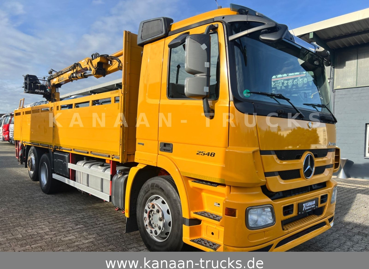Mercedes-Benz Actros L 2548 6x2 Retarder ATLAS AK165.2VB - شاحنة كرين: صورة 2 Mercedes-Benz Actros L 2548 6x2 Retarder ATLAS AK165.2VB - شاحنة كرين: صورة 2