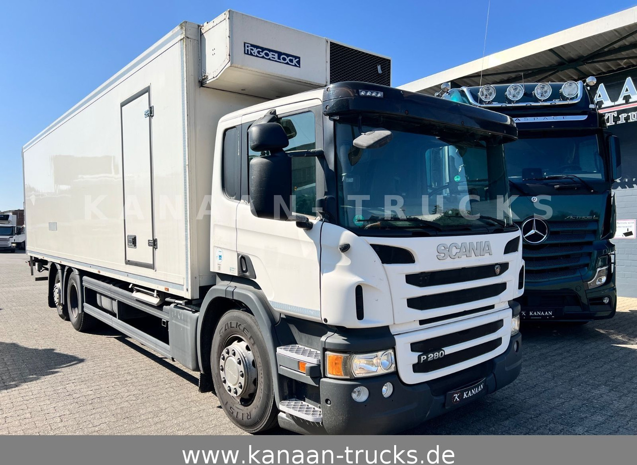Scania P280 Kühlkoffer FRIGOBLOCK FK13 LBW E5 - شاحنة الفريزر: صورة 1 Scania P280 Kühlkoffer FRIGOBLOCK FK13 LBW E5 - شاحنة الفريزر: صورة 1