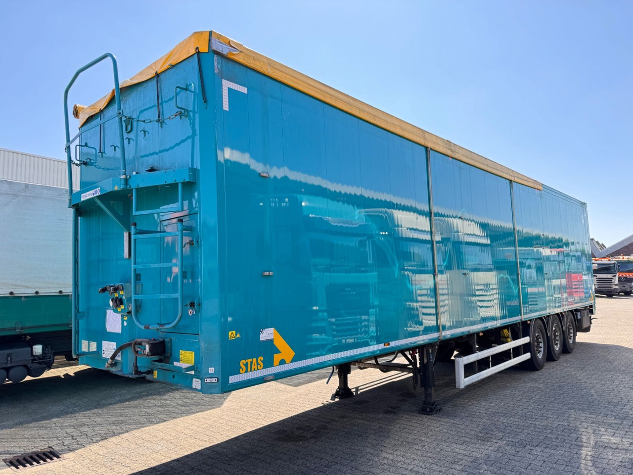 Stas S 300 ZX Walkingfloor Schubboden 2 x Vorhanden - نصف مقطورة مباشرة: صورة 4 Stas S 300 ZX Walkingfloor Schubboden 2 x Vorhanden - نصف مقطورة مباشرة: صورة 4