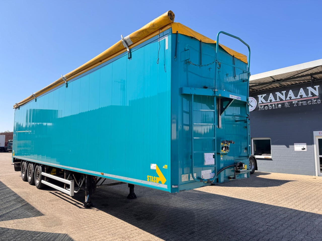 Stas S 300 ZX Walkingfloor Schubboden 2 x Vorhanden - نصف مقطورة مباشرة: صورة 2 Stas S 300 ZX Walkingfloor Schubboden 2 x Vorhanden - نصف مقطورة مباشرة: صورة 2