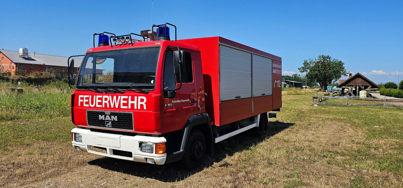 MAN 8.163 L2000 Feuerwehr GW G - شاحنة التوصيل: صورة 2 MAN 8.163 L2000 Feuerwehr GW G - شاحنة التوصيل: صورة 2