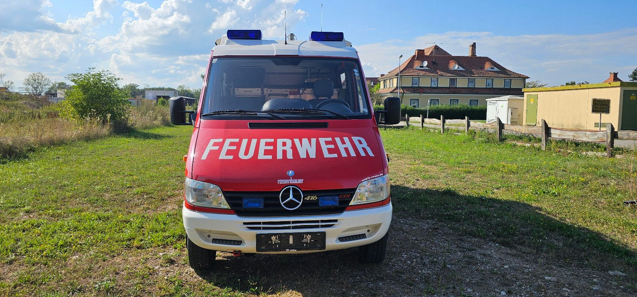 Mercedes-Benz Allrad Sprinter 416 Feuerwehr 4x4 VAN - شاحنة التوصيل: صورة 2 Mercedes-Benz Allrad Sprinter 416 Feuerwehr 4x4 VAN - شاحنة التوصيل: صورة 2