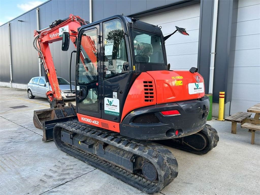 Kubota KX080-4 (7262) - حفارة مُصَّغرة: صورة 2 Kubota KX080-4 (7262) - حفارة مُصَّغرة: صورة 2