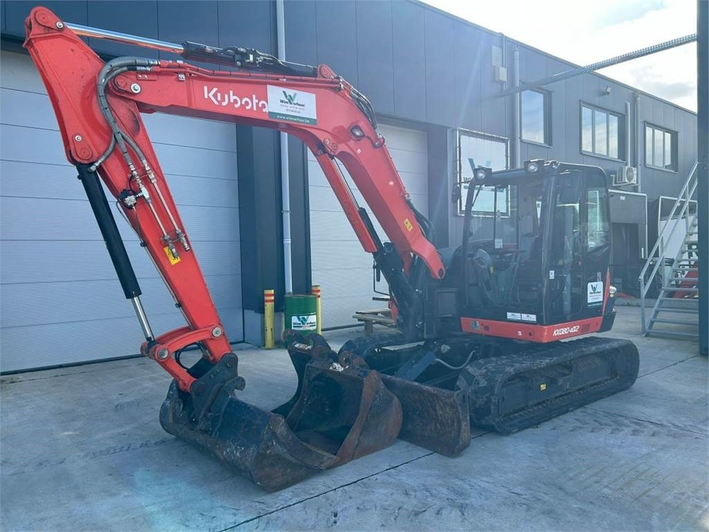 Kubota KX080-4 (7262) - حفارة مُصَّغرة: صورة 5 Kubota KX080-4 (7262) - حفارة مُصَّغرة: صورة 5