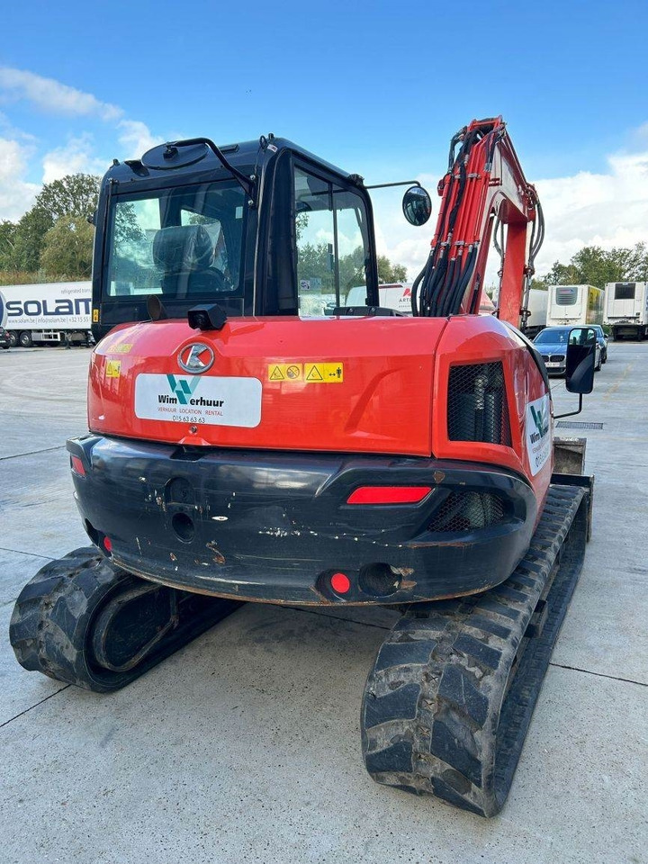 Kubota KX080-4 (7262) - حفارة مُصَّغرة: صورة 4 Kubota KX080-4 (7262) - حفارة مُصَّغرة: صورة 4